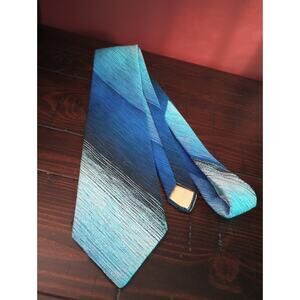 Golden Clasp by Prince Consort 100% Polyester Blue Men's Neck Tie